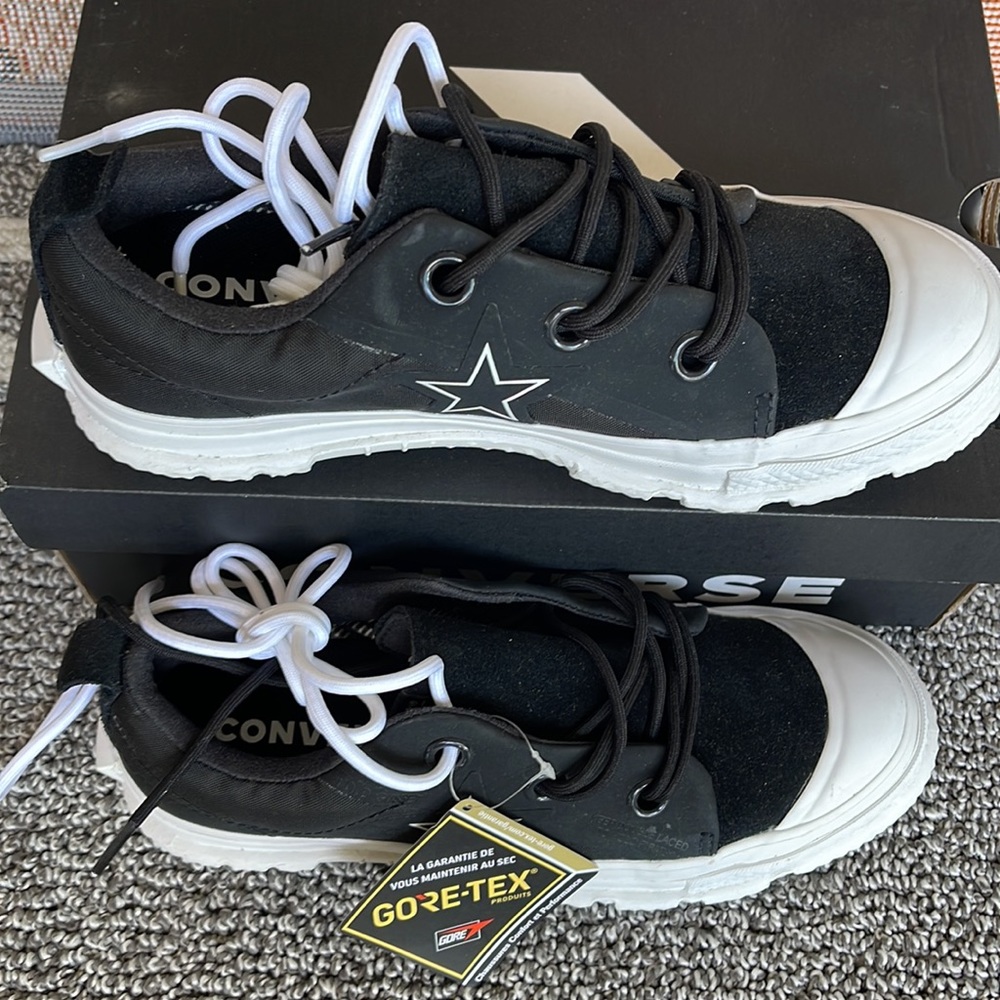 Converse WMNS 163178C
ONE STAR MC18 OX BLACK/WHITE/WHITE Sneakers - Picture 4 of 16